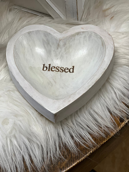 Blessed Wood Heart