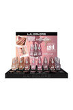 LA Colors CLAC465 Boldly Nude Gel Polish Set -
