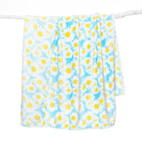 Flower Power Unlined Plush Throw
