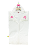 Wearable Hooded Fleece Blankets For Kids - Unicorn