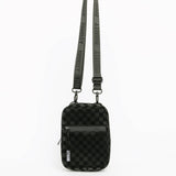 Shadow Checkered Crossbody Sling