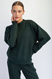 MODAL SCUBA MOCK NECK PULLOVER - Regency Green