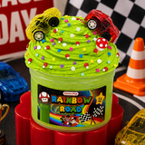 Rainbow Road Race Car Slime