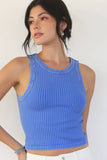 Vintage Wide Ribbed Tank Top