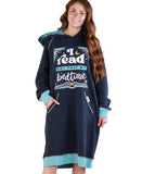 Oversized Hoodie, Hooded Sweatshirt with Pocket - Read Past