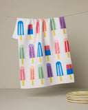 Poppy Popsicles Tea Towel
