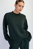 MODAL SCUBA MOCK NECK PULLOVER - Regency Green