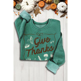 GIVE THANKS MINERAL SWEATSHIRTS