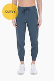 CURVY High-Waisted Capri Active Joggers with Pockets