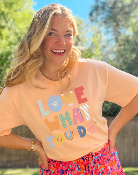Love What You Do -Peachy Pink