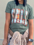 SAGE FALL PLAID TEE