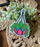 Hanging Plant Car Freshie 