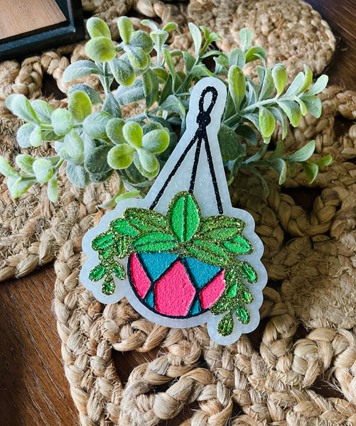 Hanging Plant Car Freshie 