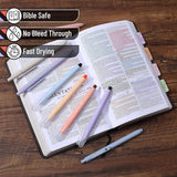 Mr. Pen Bible Highlighters and Pens No Bleed, 8 Pack