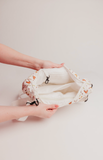 Fancy Feet Crescent Bag