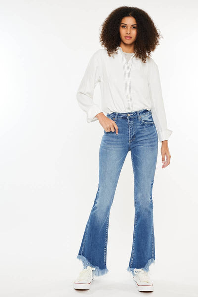 Kan Can High Rise Bootcut Jeans