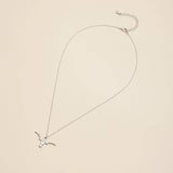 Bold Longhorn Charm Gold-Dipped Short Necklace