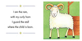 Christmas in the Manger Padded Board Book : Nola Buck
