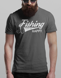 Fishing Makes Me Happy Tee