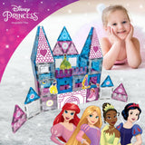 Disney Princess Castle Magnetic Tile Set - 70-Piece by Tytan