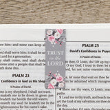 Magnetic Bookmark Set Pink Roses