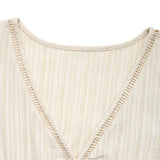 Textured Sleeveless Midi Dress Casual Flowy Vacation Look