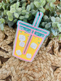 Summer Drink Car Freshie