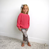 Tatum BOW LEGGINGS Bamboo Kids Toddler Baby Clothing