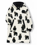 Oversized Wearable Blanket – Family Bear Blanket HoodieOvers