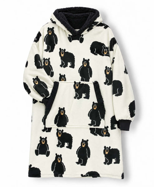 Oversized Wearable Blanket – Family Bear Blanket HoodieOvers