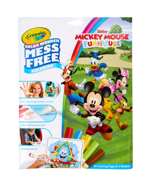 Disney Junior Mickey Mouse Funhouse Color Wonder by Crayola