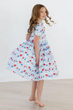 Proudly Patriotic Pocket Twirl Dress