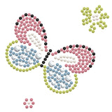 Diamond Dotz Springtime Butterfly Framed Kit - 4.0" x 4.0"
