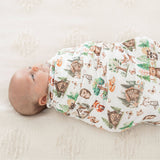 Buttery Soft and Stretchy Swaddle Blanket - Woodsy Woodland