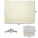 Daisy Day Printed Picnic Blanket