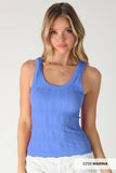 Reversible Lace Textured Tank Top