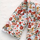 Neck and Body Wrap - Hot Cold Weighted Rice  Bag Boho Flower