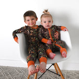 Hunter Camo ZIP Sleepies Little Bamboo Baby Outfit
