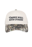 Drinks Well With Others Vintage Trucker Hats For Women Grads