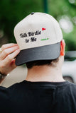 Talk Birdie To Me Men's Trucker Hats Vintage