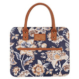 Bible Cover Fashion Navy/Brown All Things Phil. 4:13
