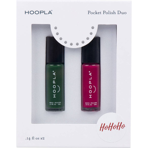 Clean Pocket Nail Polish Duo - HoHoHo