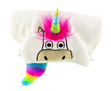 Wearable Hooded Fleece Blankets For Kids - Unicorn