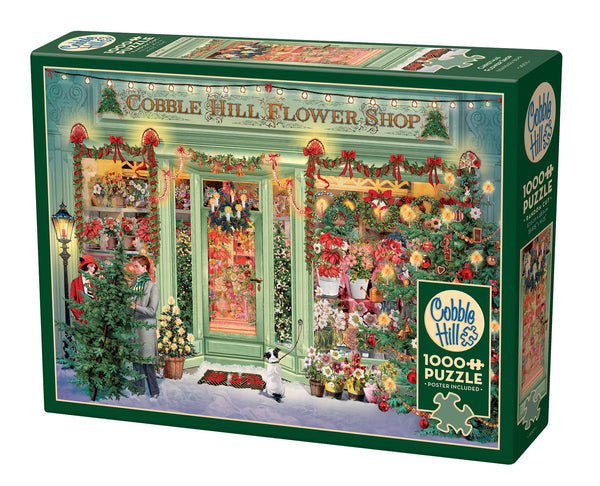 Christmas Flower Shop 1000pc puzzle