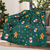 Christmas Fleece Throw Blanket