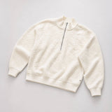 Women's Magnolia Bouclé Quarter Zip Pullover