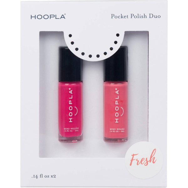 Clean Pocket Nail Polish Duo - Fresh