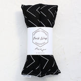 Lumbar Microwavable Heating Pad - Black Mudcloth