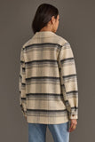 Cream, Black & Gray Plaid Jacket