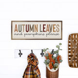 Autumn Leaves Colorful On White